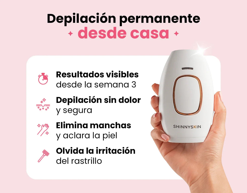 Depiladora Permanente IPL clásica
