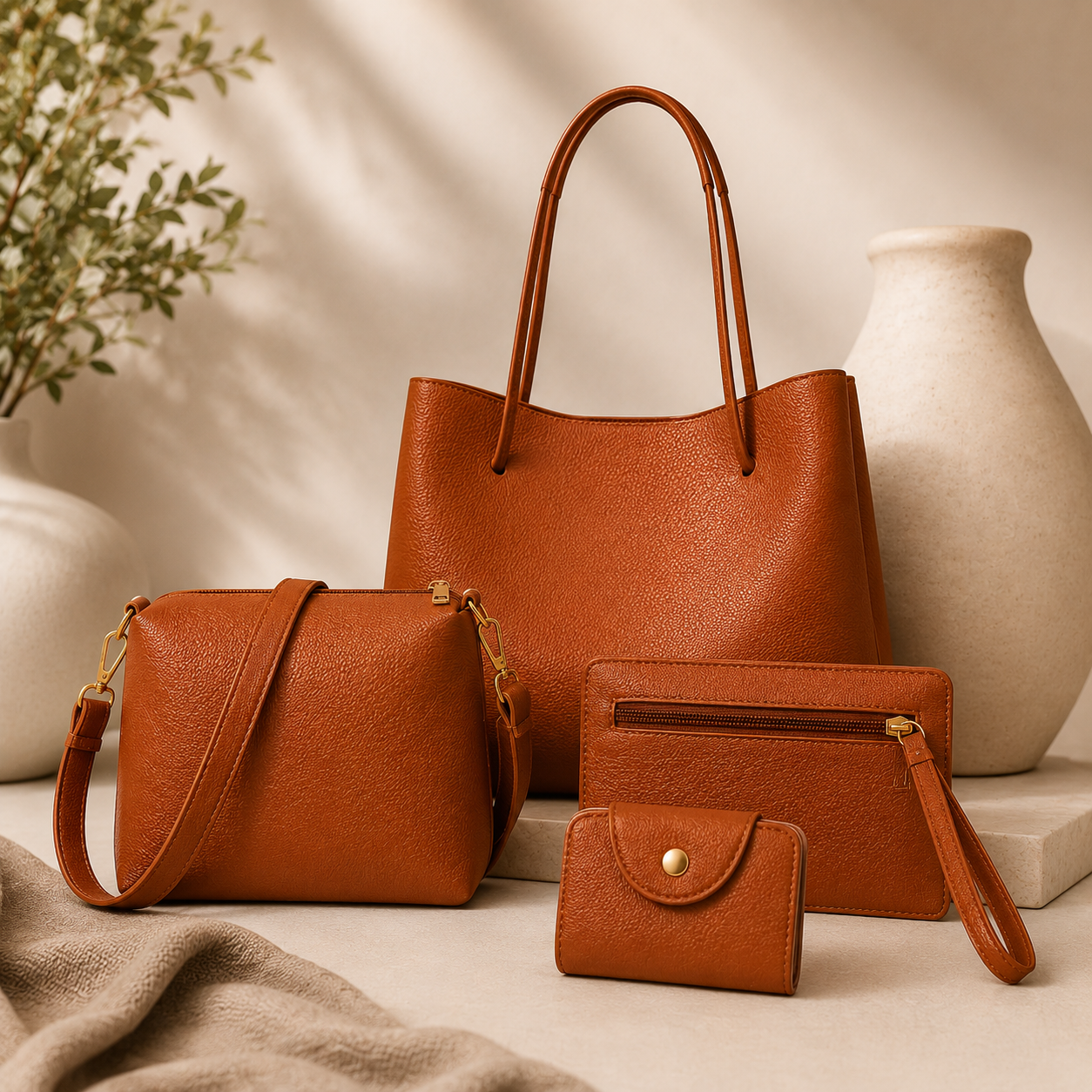 Kit de Bolsas Elegancia Classic - Compra 1 Lleva 4