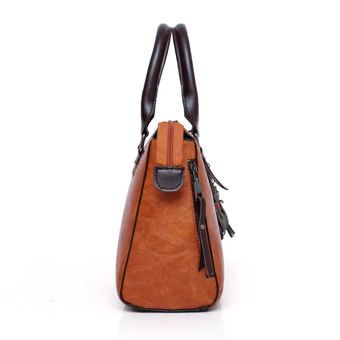 Kit de Bolsas Elegancia Premium en Cuero - Compra 1 y Llévate 4