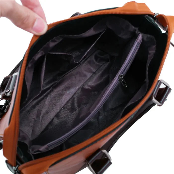 Kit de Bolsas Elegancia Premium en Cuero - Compra 1 y Llévate 4
